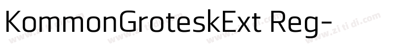 KommonGroteskExt Reg字体转换 KommonGroteskExt Reg字体转换